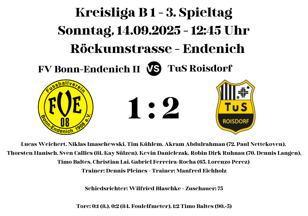 letztes Spiel Image